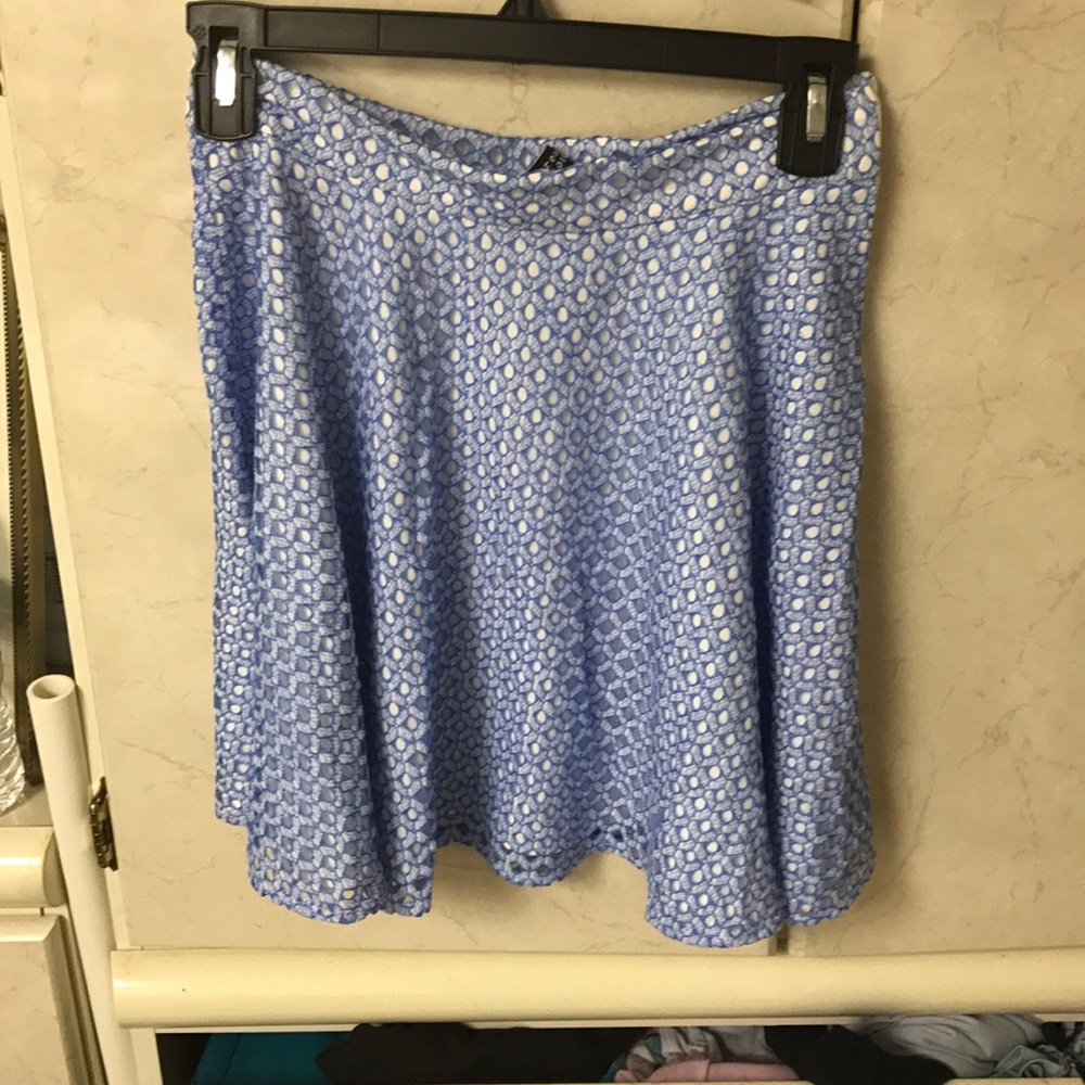 blue skirt from sak fifth